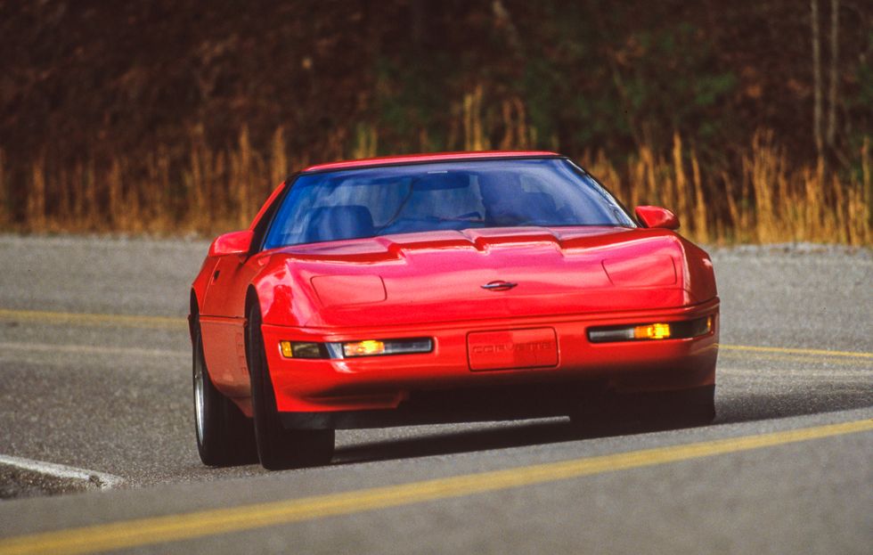The 1991 Corvette ZR-1.  (Image courtesy of Car and Driver)