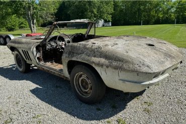 This 1966 Corvette Convertible is currently being auctioned on Ebay by seller bb67.