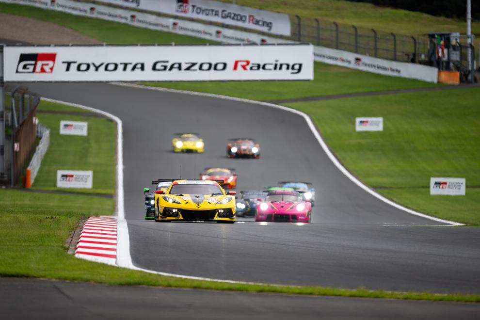 2023 Corvette C8.R in competition