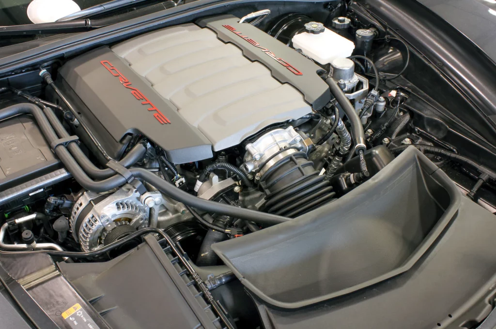 Corvette C7 LT1 engine