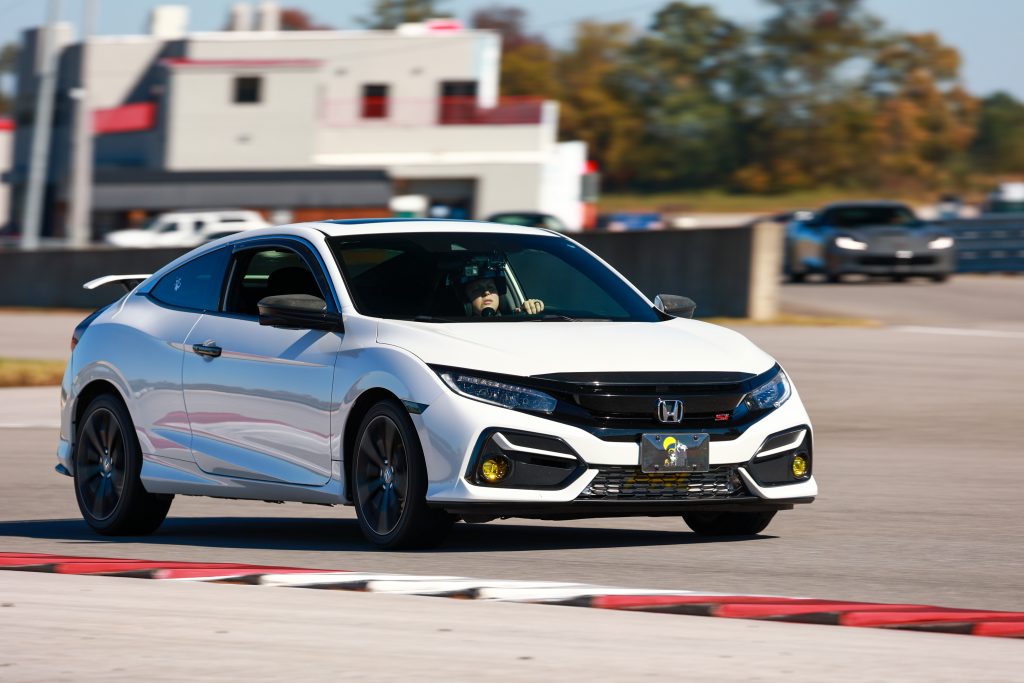 This is a "bring your own car" event and all makes/models are welcome! Just make sure your car is mechanically sound prior to arriving at the racetrack on August 18! (Image courtesy of the NCM MSP.)