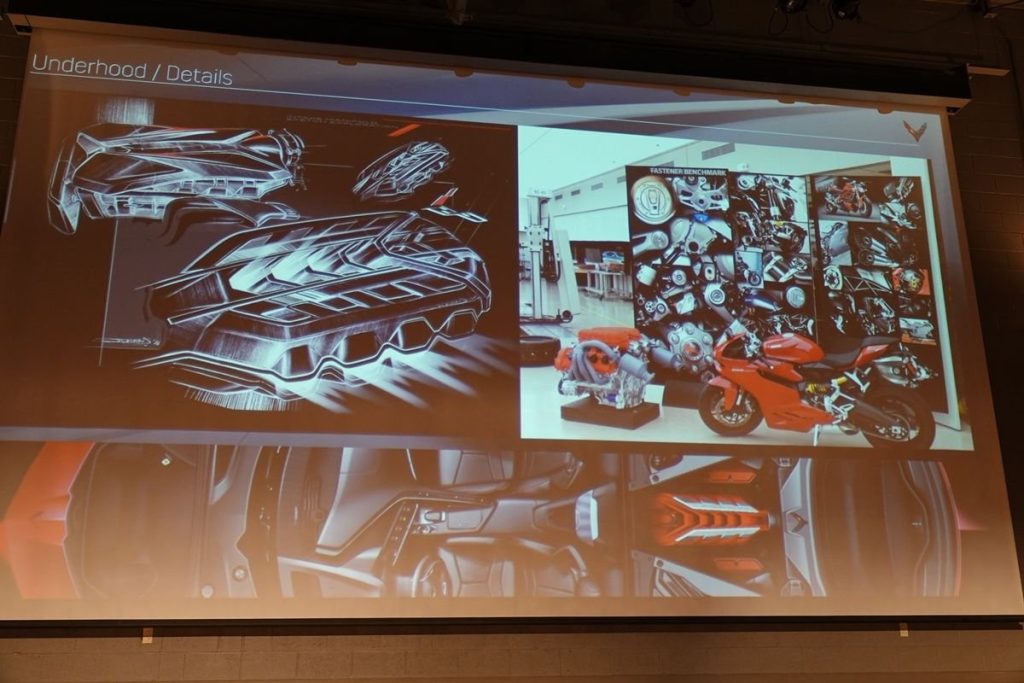 Early designs for the engine