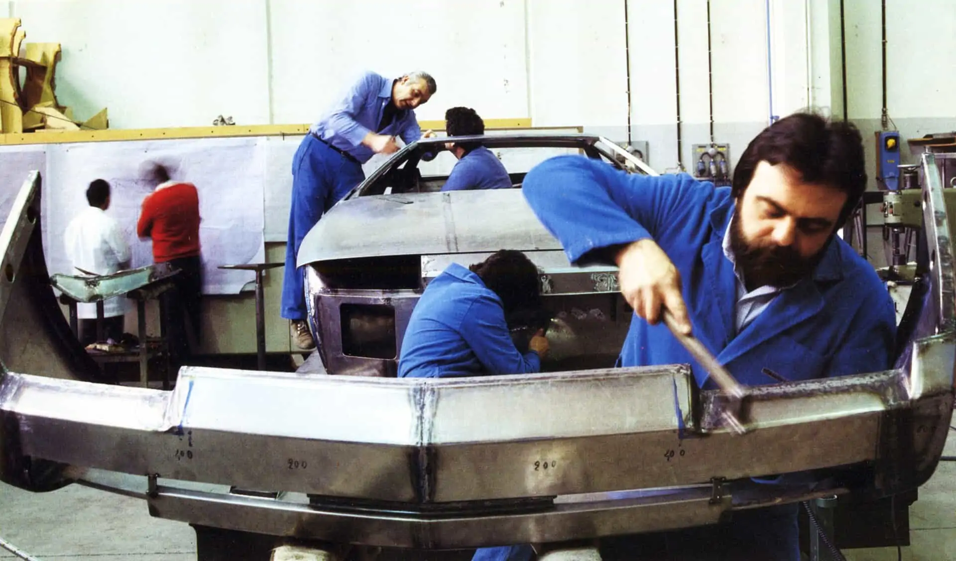 Bertone Ramarro fabrication