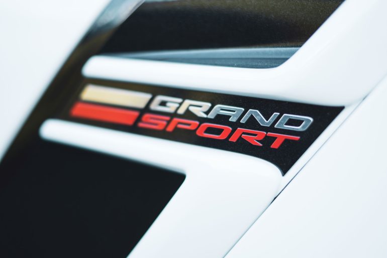 C7 Corvette Grand Sport badge