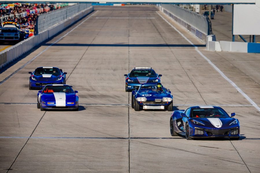 The 2027 Corvette Grand Sport isn't a departure from what became before, its an evolution of the program that began in 1963 when Zora Arkus-Duntov refused to let the Corvette lose its ties to its racing heritage. (Image courtesy of GM Media LLC.)