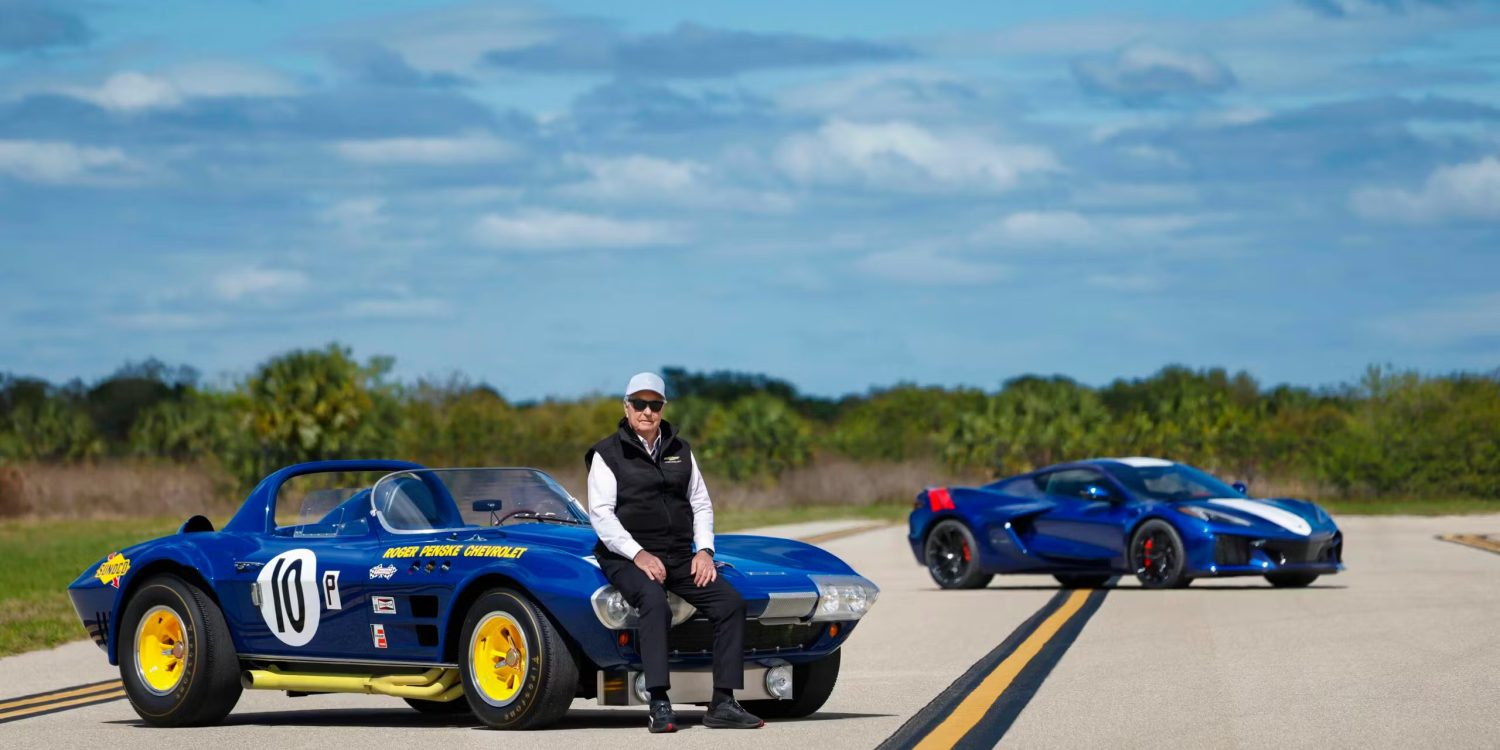 Roger Penske 2nd Gen-and 8th Gen Corvette Grand Sport