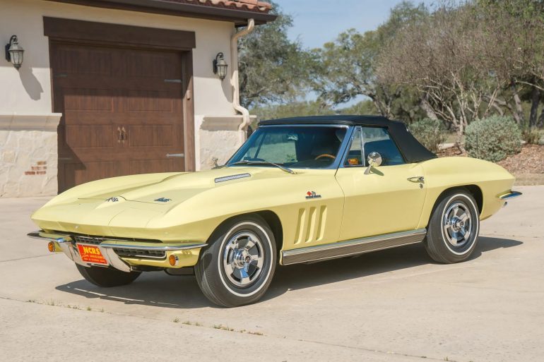 FOR SALE: 1966 Chevrolet Corvette Convertible L36 427/390