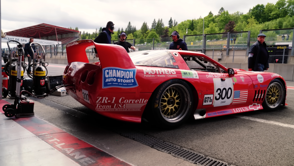 VIDEO: 1995 Le Mans Corvette C4 ZR-1 Restored for Spa Classic Return