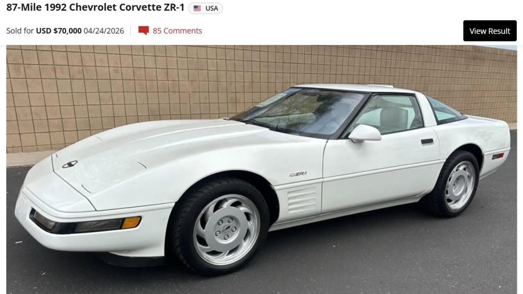 BaT Heat Check: The Top Corvette Sales From Every Generation & What's ...